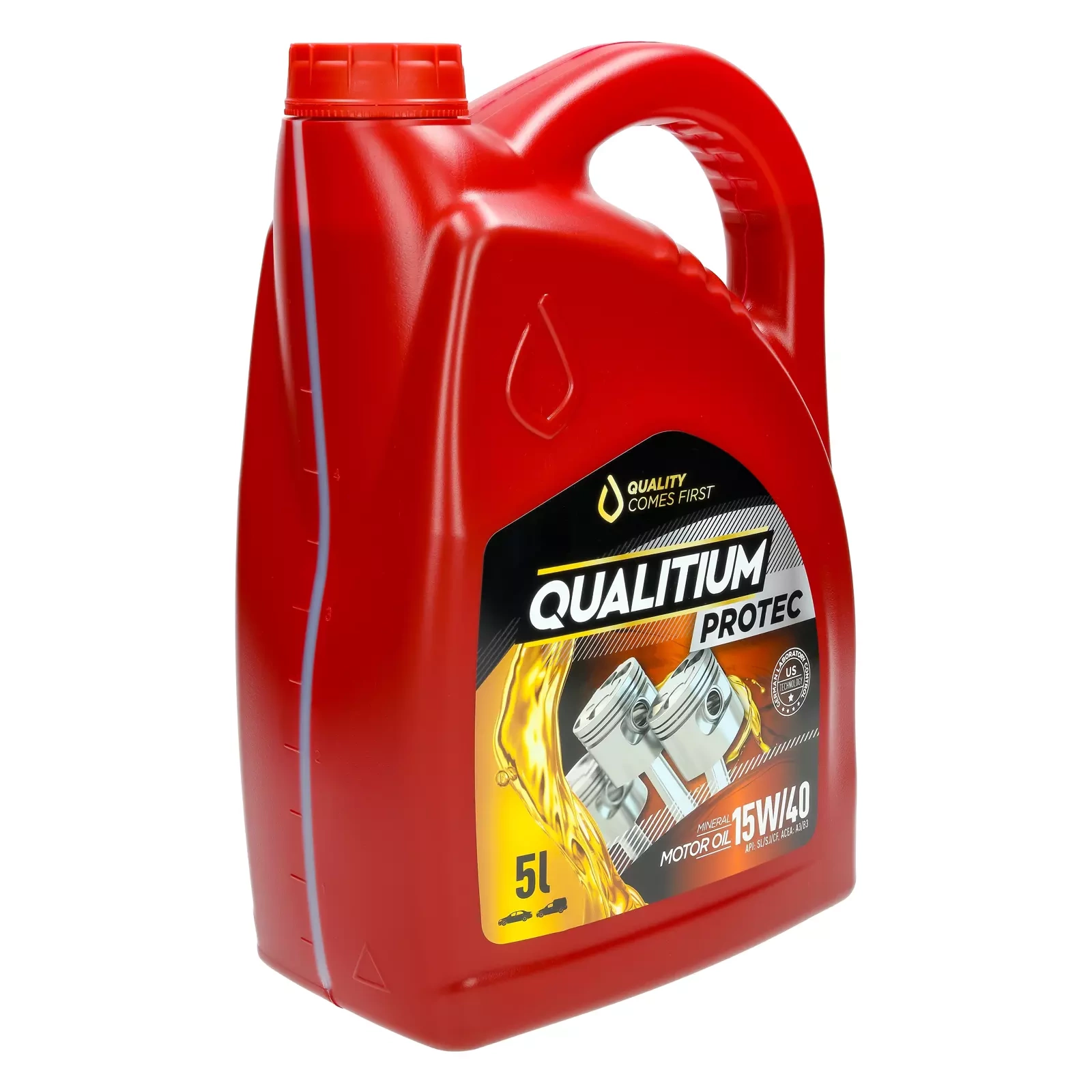 Моторное масло Qualitium Protec 15W-40, 5 л