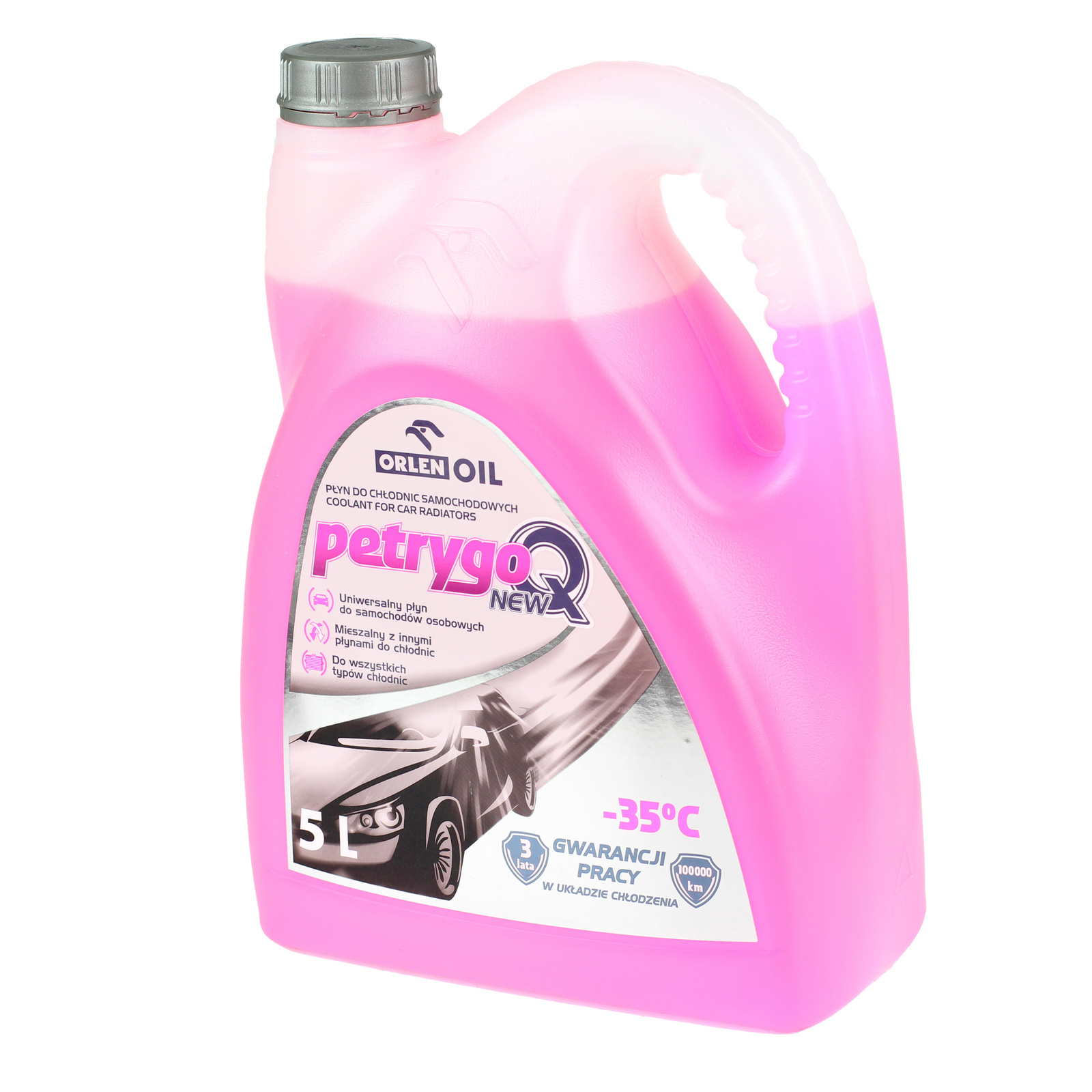 Охлаждающая жидкость Orlen PETRYGO Q NEW, 5 л