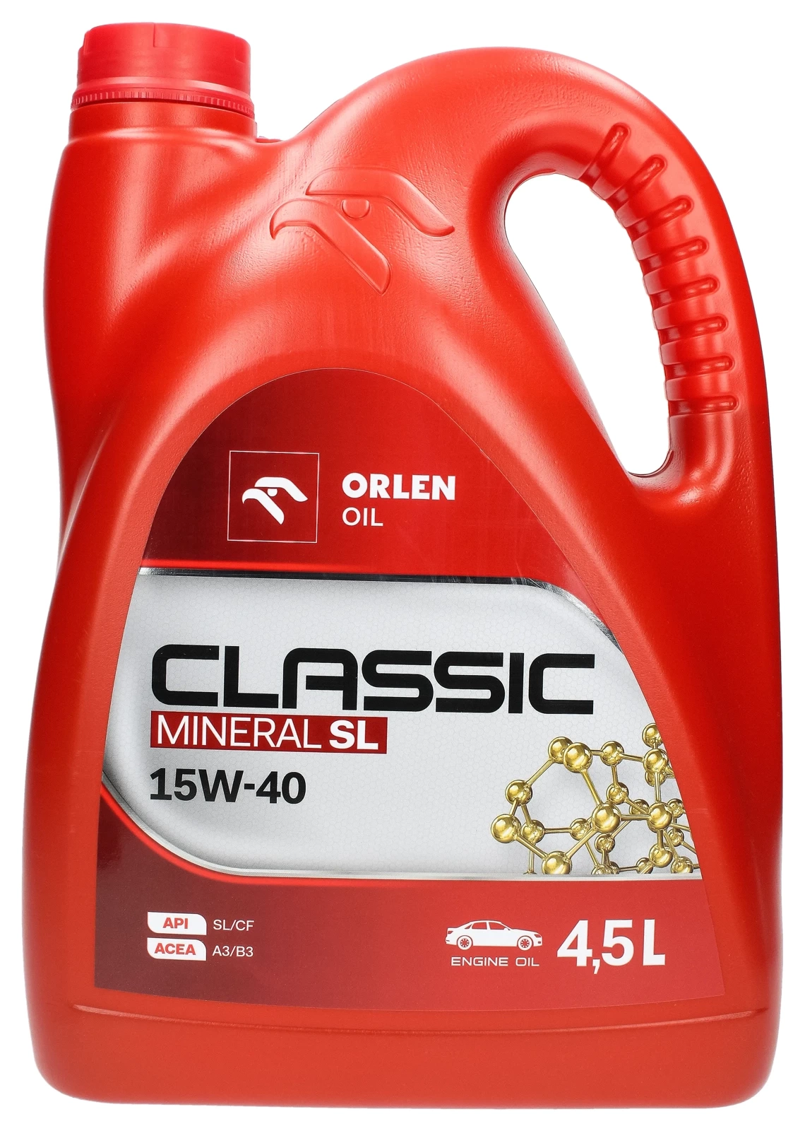 Моторное масло Orlen Platinum Classic Mineral 15W-40, 4,5 л