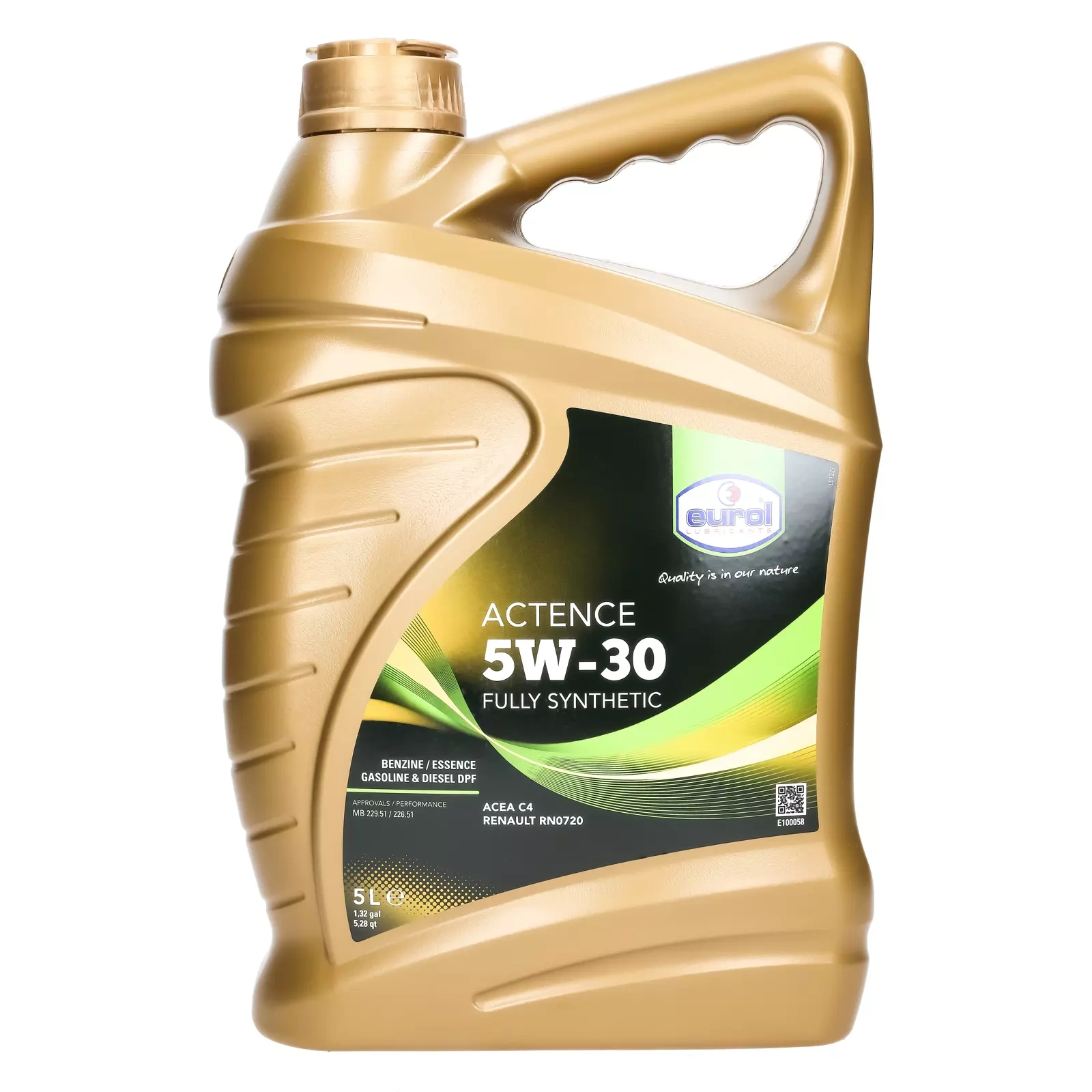 Моторное масло Eurol Actence 5W-30, 5 л