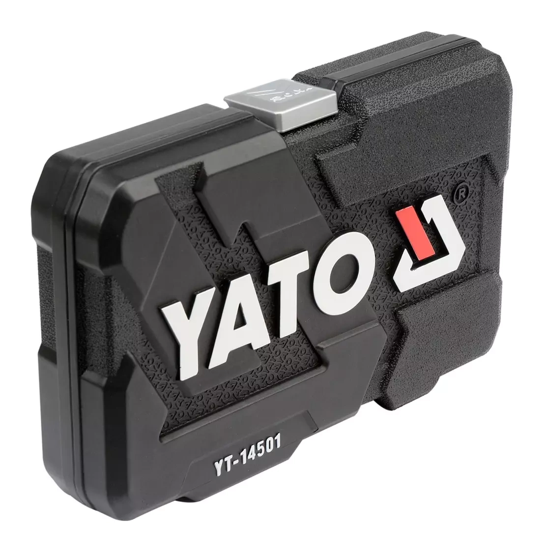 Набор торцевых гаечных ключей yato 1/4, 56 шт. (YT-14501)
