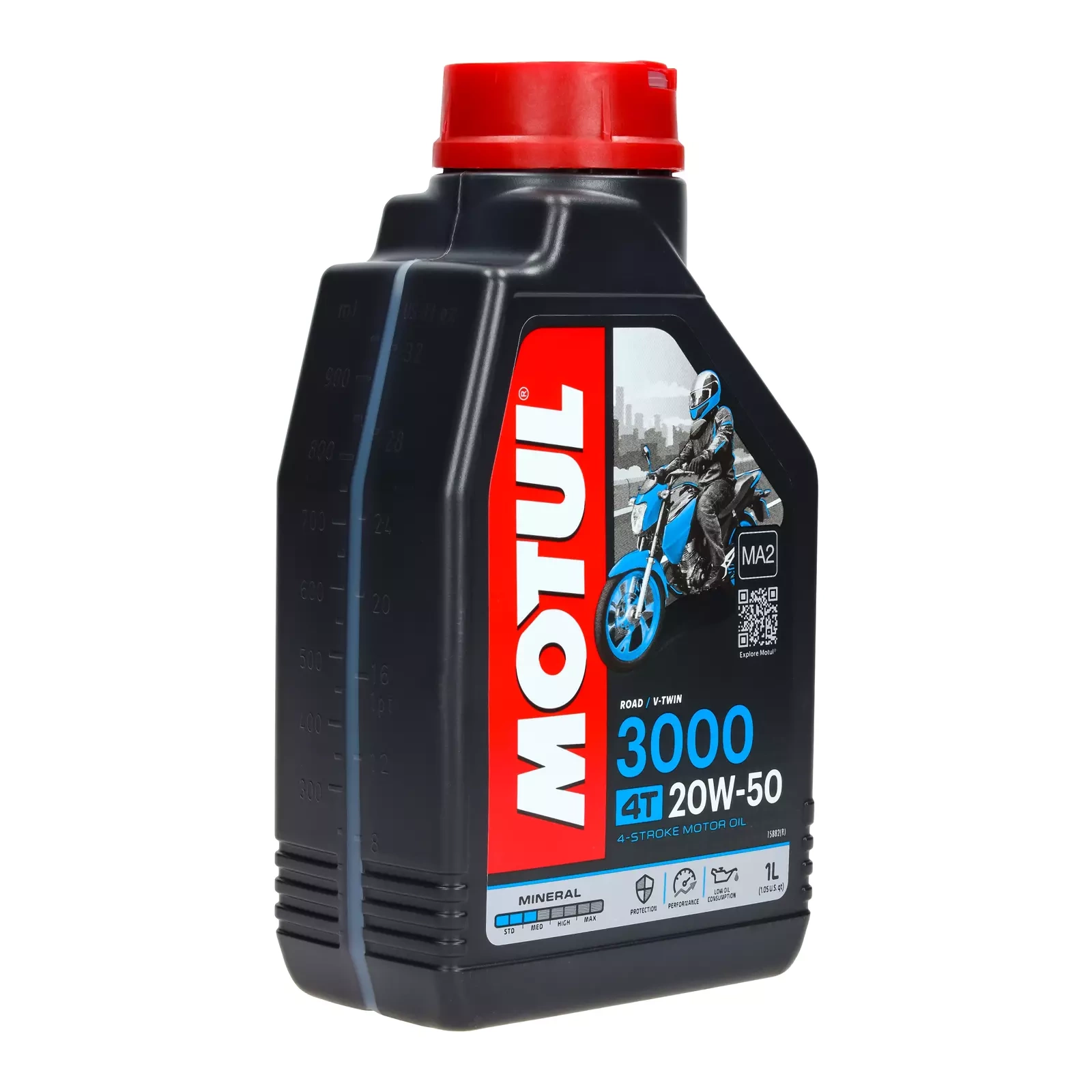 Моторное масло Motul 3000 4T 20W-50, 1 л