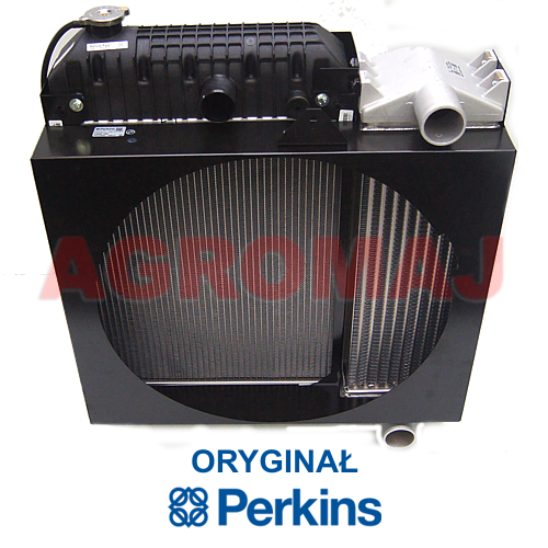 2486f103-PERKINS радиатор двигателя 1104d-E44TA 1106c-E60TA>