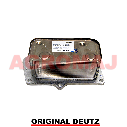 04124263-DEUTZ масляный радиатор TCD3.6L4 TD3.6L4>