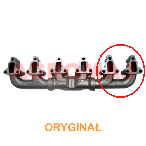 216-8710-CATERPILLAR выпускной коллектор 3056e>