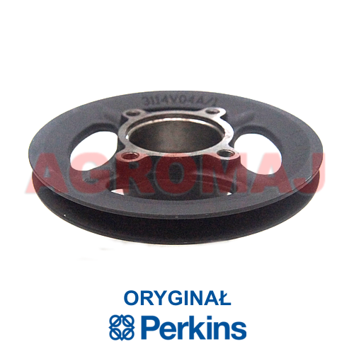 3114v041-PERKINS шкив двигателя 1004.4 1104c-44t>