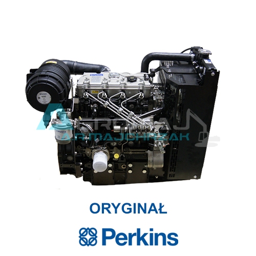 - Двигатель PERKINS в комплекте с радиатором 404d-22>