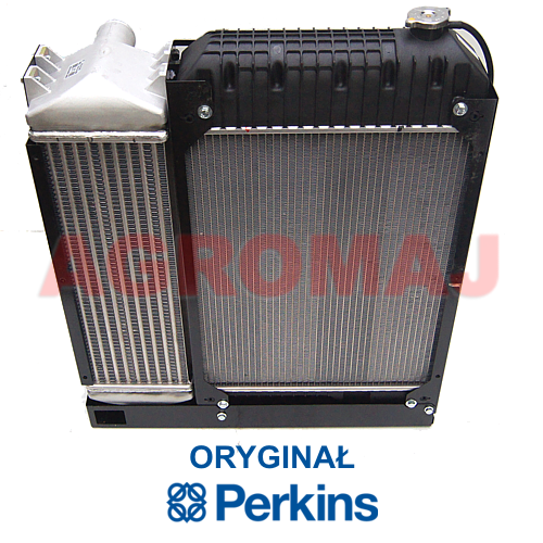 2486f103-PERKINS радиатор двигателя 1104d-E44TA 1106c-E60TA>