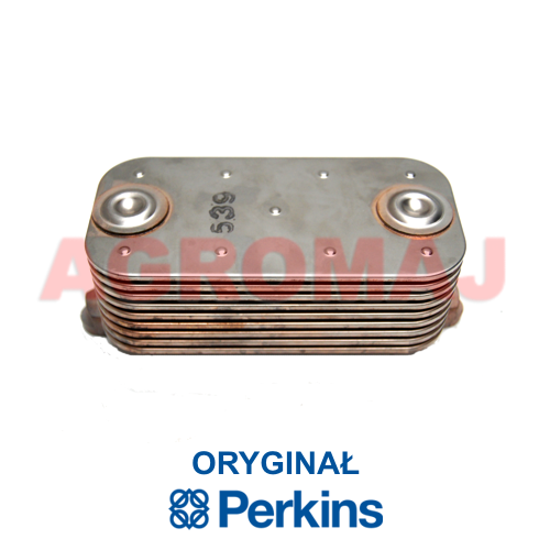 2486a217-PERKINS масляный радиатор двигателя 1104d-44T 1104a-44ta>