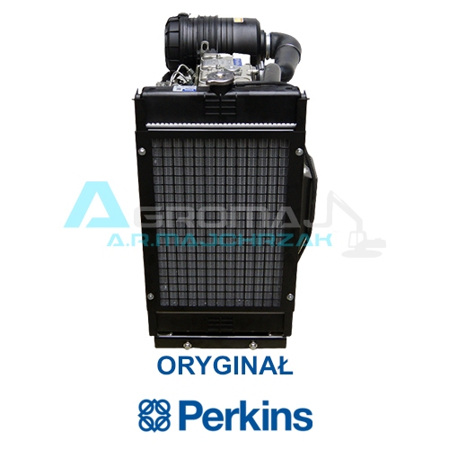 - Двигатель PERKINS в комплекте с радиатором 404d-22>