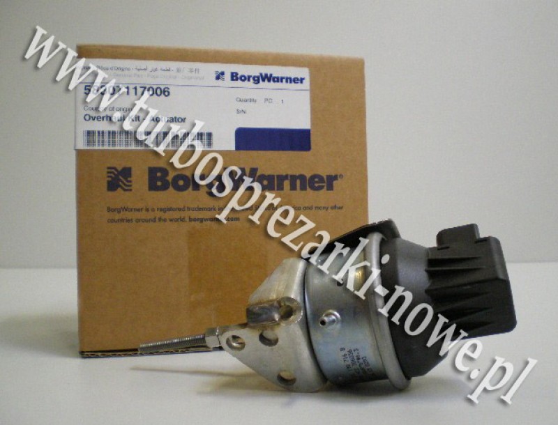 Новый привод BorgWarner KKK
