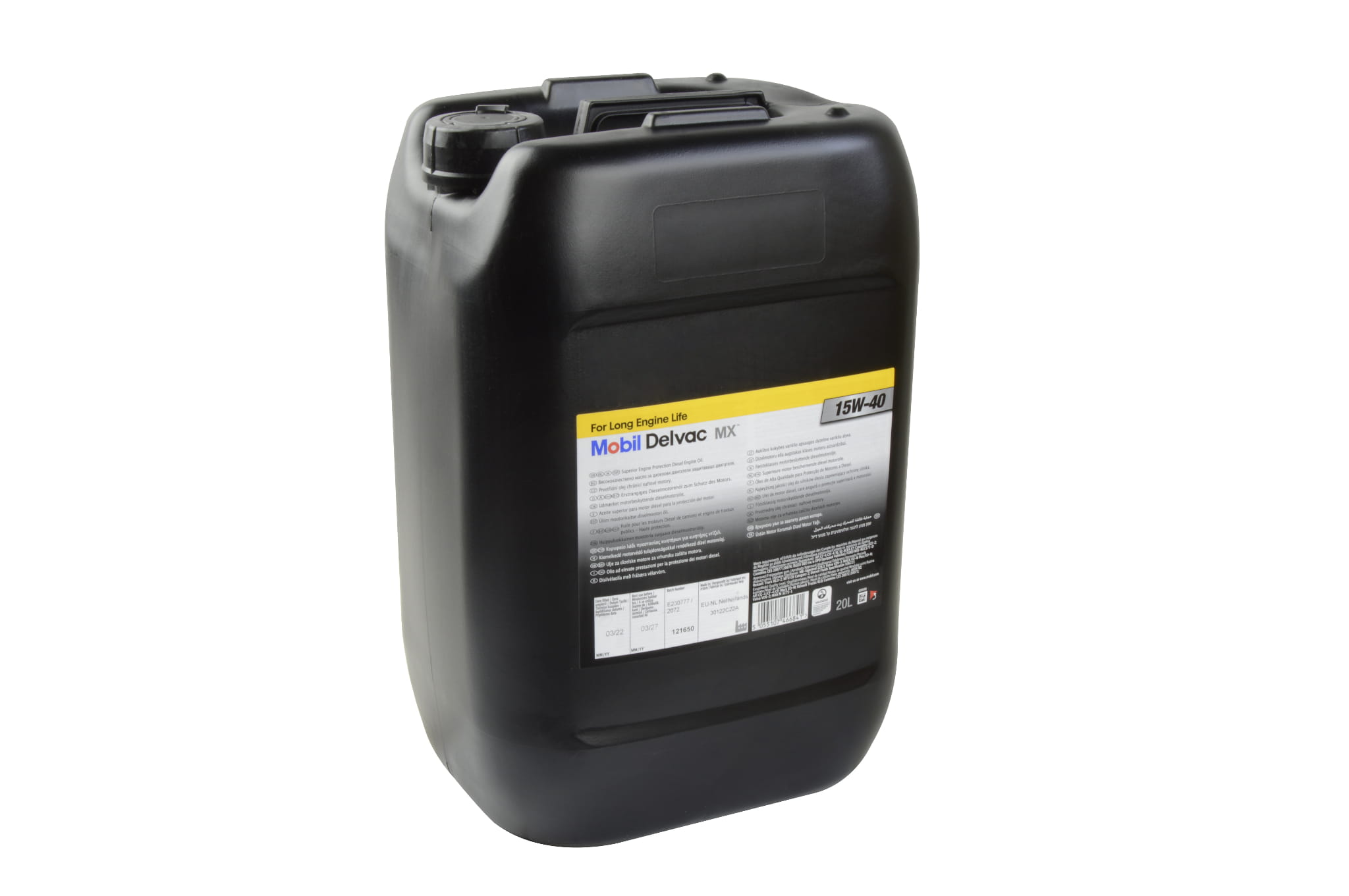 МОТОРНОЕ МАСЛО MOBIL DELVAC MX 15W40, 20 Л