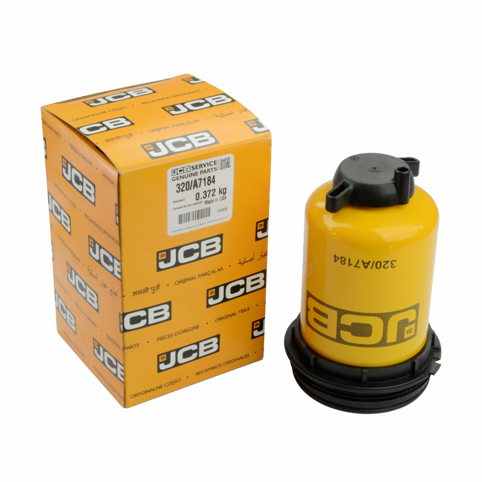 Топливный фильтр погрузчика JCB 535 540 320 / A7184, оригинал