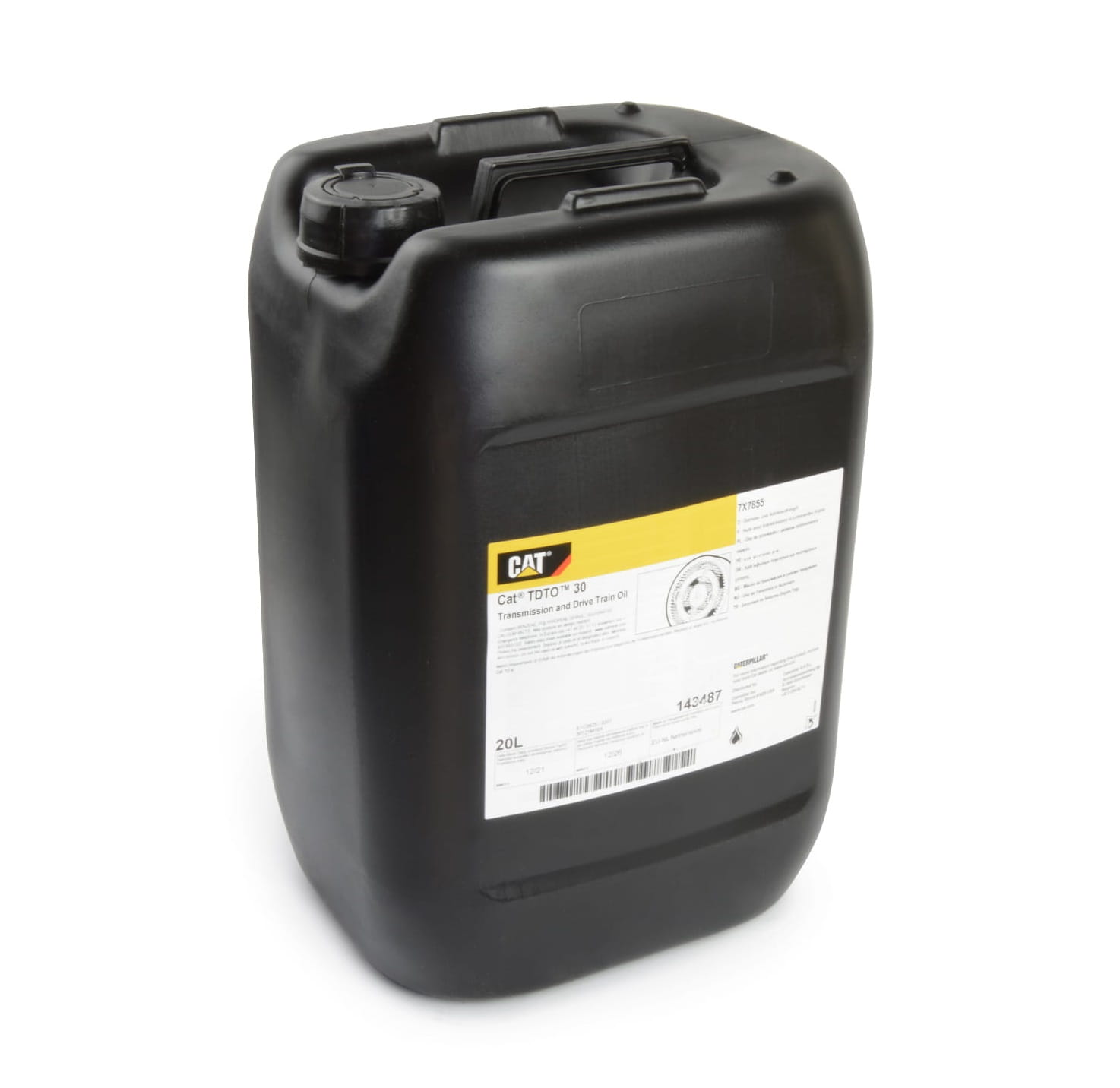 МАСЛО ДЛЯ КОРОБКИ ПЕРЕДАЧ 20L CAT TDTO 30 7X7855 ОРИГИНАЛ
