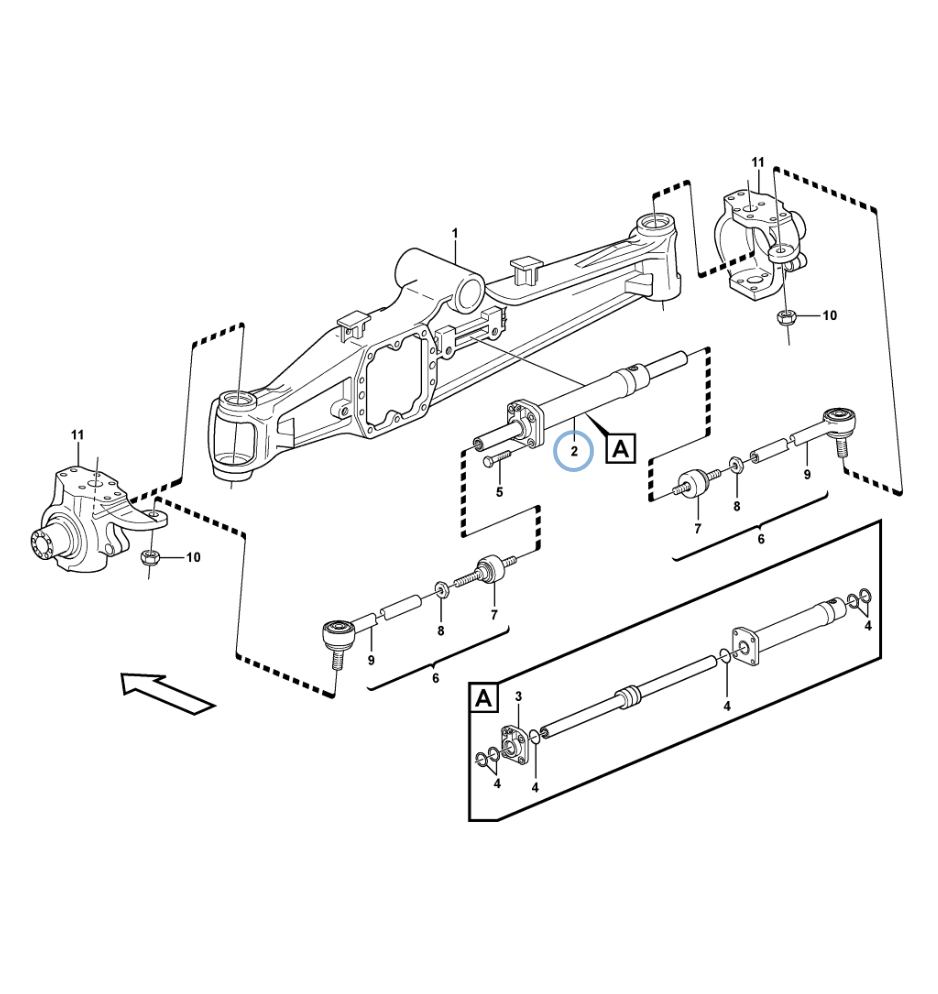 РУЛЕВОЙ МЕХАНИЗМ VOLVO BL 11716622
