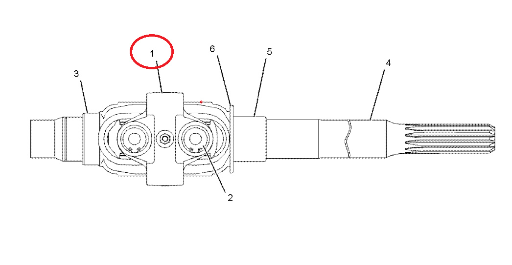 КОРЗИЯ КОРЗИОННАЯ МУФТА ПОЛУОСИ CAT 428C 432D 1388526