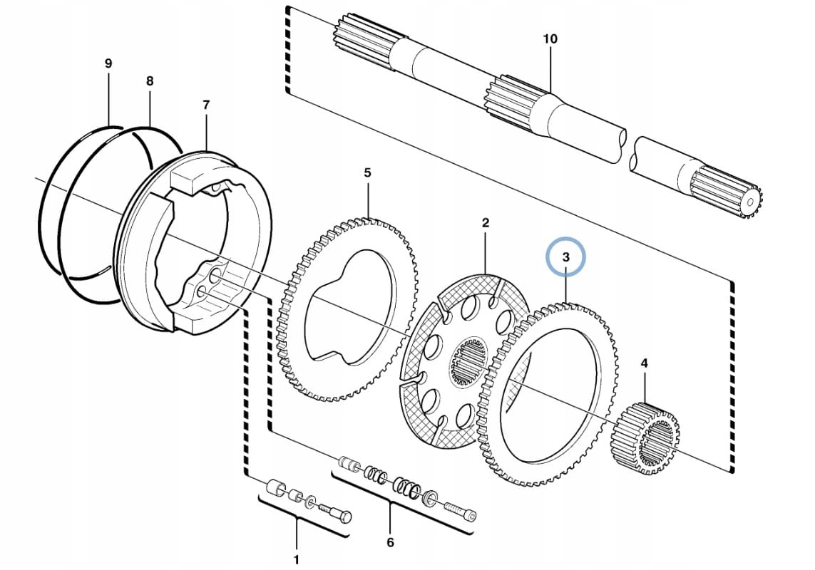 УСТАНОВКА ДИСКОВ VOLVO BL71 BL61