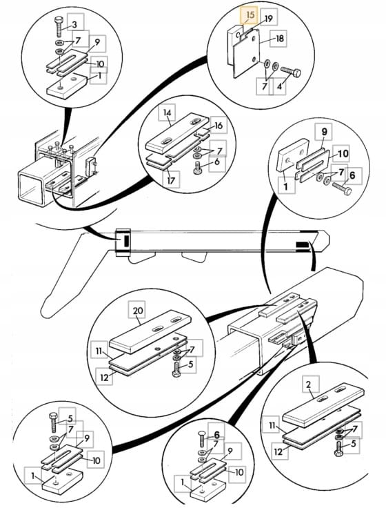 Телескопическая стрела JCB