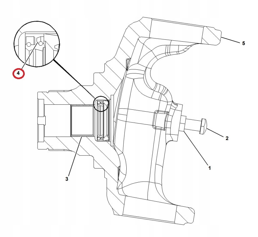 Сальник для полуосей CAT TH330 360