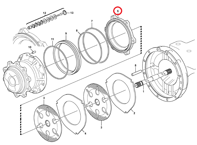 ПОРШЕНЬ ТОРМОЗНОГО ЦИЛИНДРА VOLVO BL61 BL71