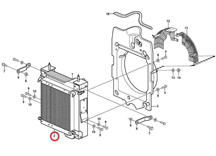 МАСЛООХЛАДИТЕЛЬ КОРОБКИ ПЕРЕДАЧ VOLVO BL71 11890332