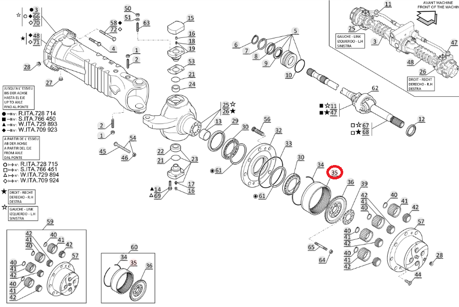 ВЕНК-СПУТНИК JOHN DEERE 3215 3415 3220 564133