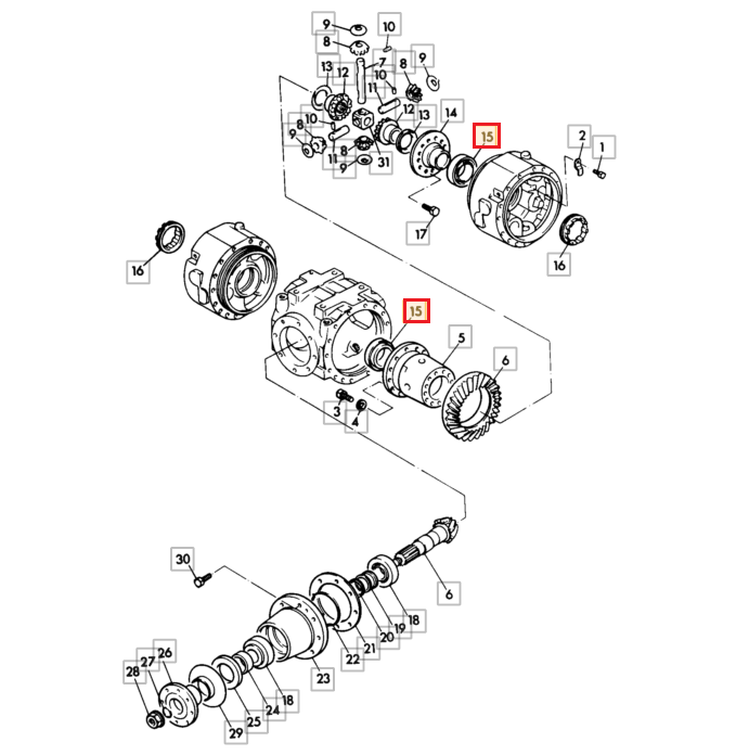 ПОДШИПНИК ДИФФЕРЕНЦИАЛА ПОГРУЗЧИКА JCB 10/904158