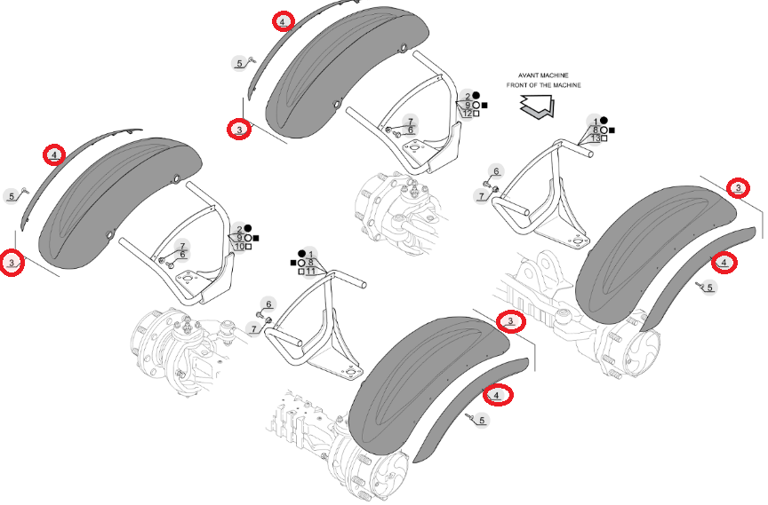 БРЫЗГОВИК MANITOU MLT MLT-X MHT MHT-X 298678 L + P ОРИГИНАЛ