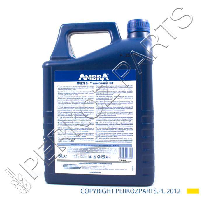 AMBRA MULTI G 10W30 ПУЗЫРЬ 5 Л