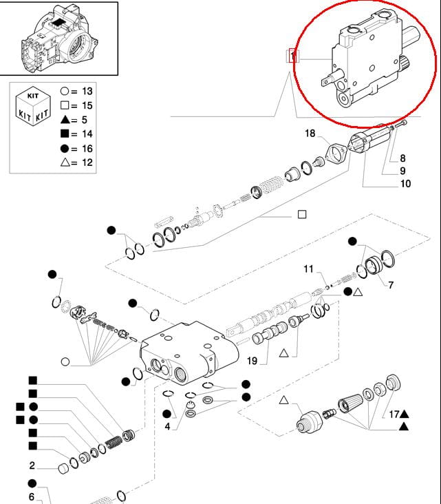 РАЗДЕЛИТЕЛЬНЫЕ КОРОБКИ NEW HOLLAND CASE STEYR 5195165-87526168