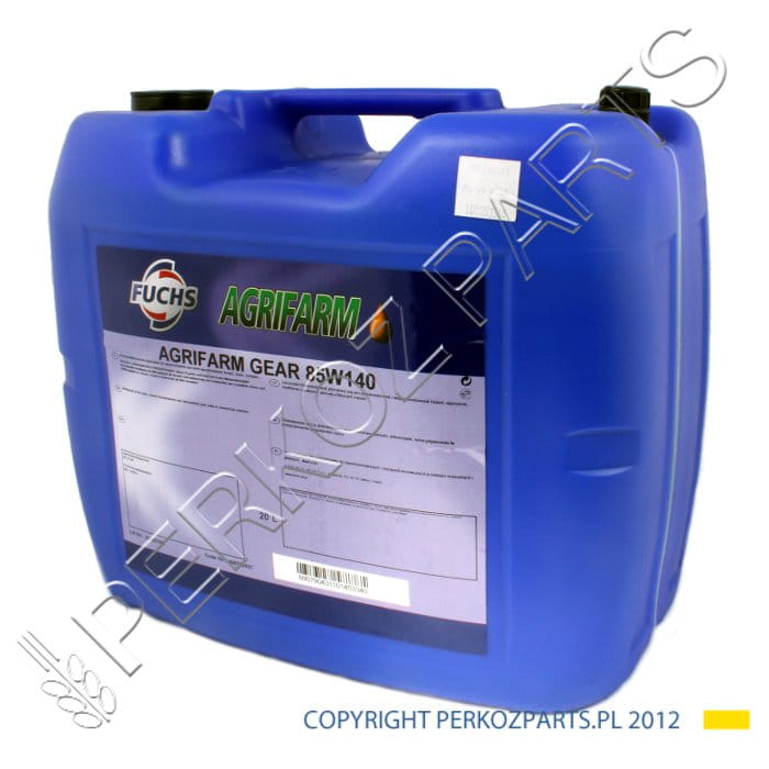 OLEJ FUCHS AGRIFARM GEAR 85W140 БАКА 20 Л