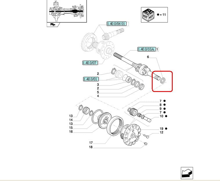 ГЕРМЕТИЧНЫЕ ПОЛУОСИ NEW HOLLAND CASE STEYR 84166643