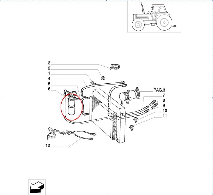 ФИЛЬТР ДЛЯ КОНДИЦИОНЕРА NEW HOLLAND 5166852