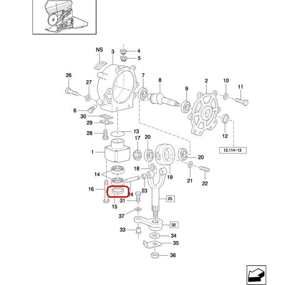 Сальник HEDERA NEW HOLLAND CASE 80796503-796503