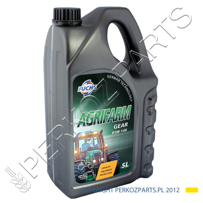 OLEJ FUCHS AGRIFARM GEAR 85W140 БАЧОК 5 Л