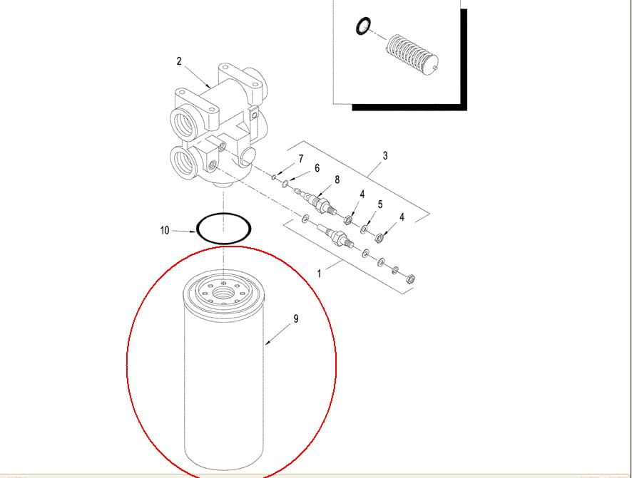 ФИЛЬТР ГИДРАВЛИКИ NEW HOLLAND CASE 84239751 - 86989735