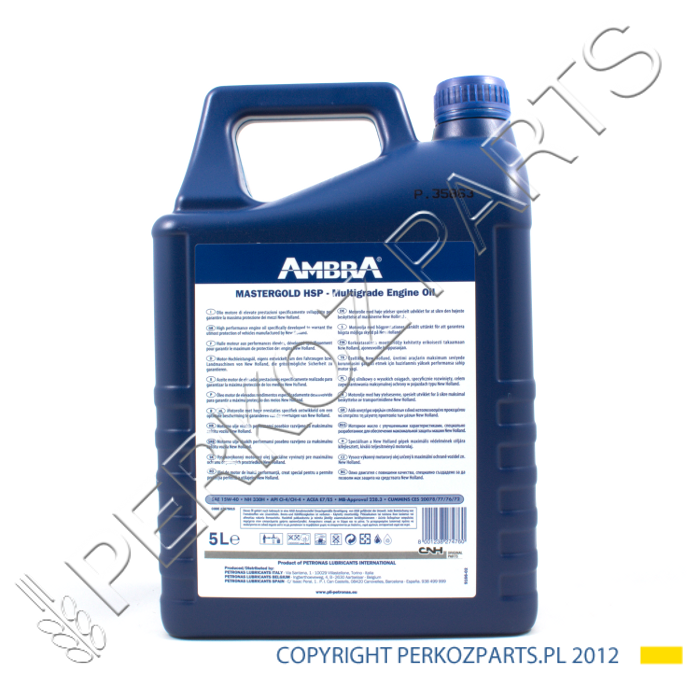 AMBRA MASTER GOLD 15W40 ПУЗЫРЬ 5 Л