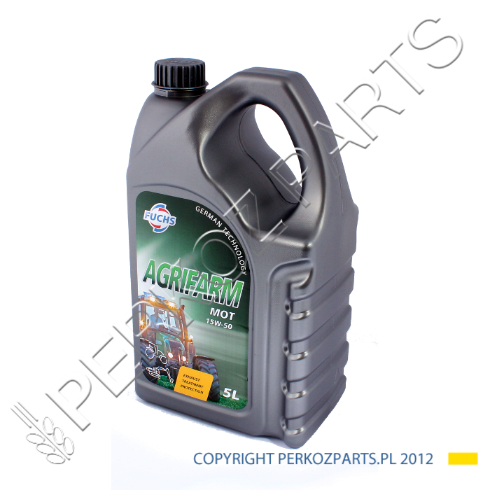 МАСЛО FUCHS AGRIFARM MOT 15W50, 5 ЛИТРОВ