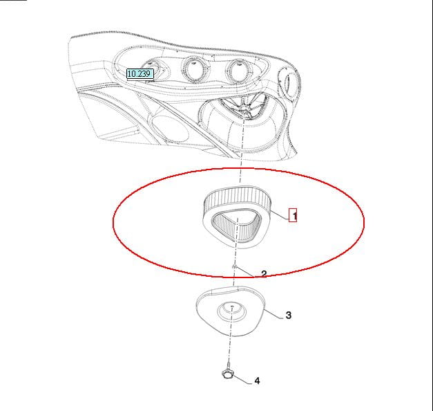 ФИЛЬТР ДЛЯ КАБИНЫ NEW HOLLAND CASE 84807659 - 87558895