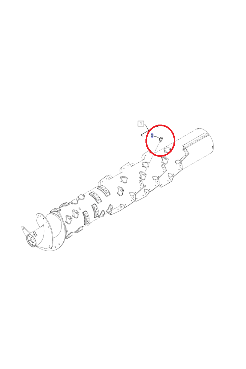 Ротор 76 мм New Holland CNH 9845841 - 89845841 - 87555194