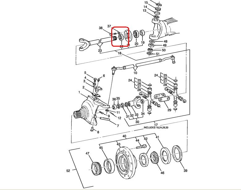 Сальник полуоси NEW HOLLAND CASE 81878506-A76014-DANA070HH102