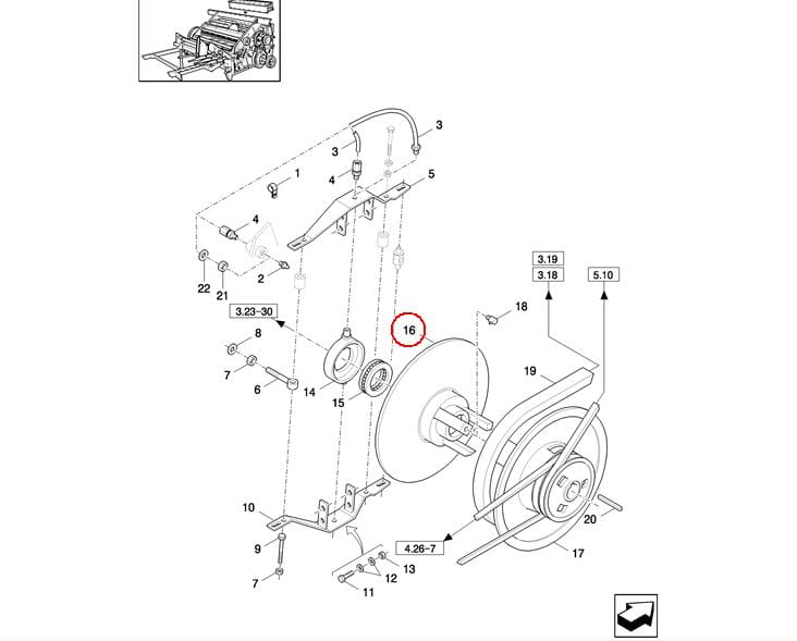 БЕССТУПЕНЧАТЫЙ ПРИВОД NEW HOLLAND 80439596-439596