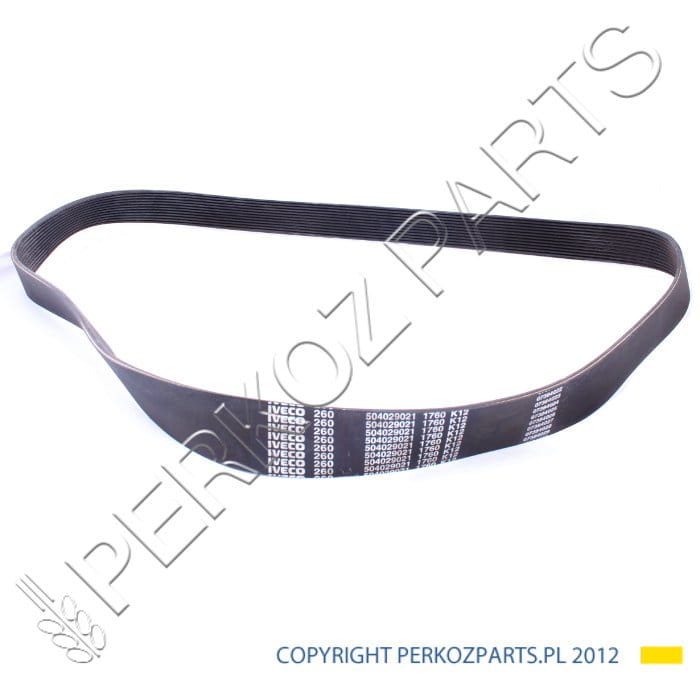 12-клиновый ремень двигателя NEW HOLLAND CASE 504029021-5802377706