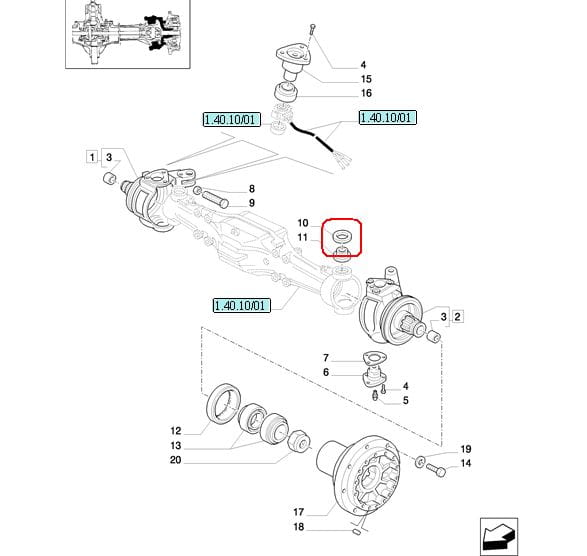 Герметичный чехол для кроссовера New Holland CASE 5121907