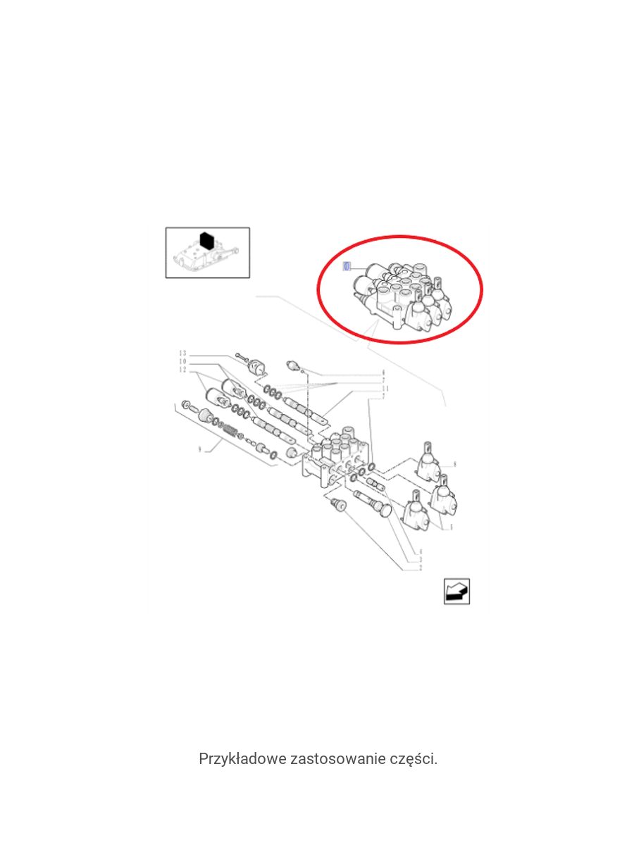 Регулирующий клапан New Holland CNH 87391319