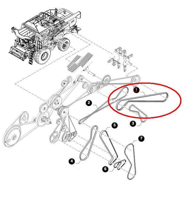 ПОЯС ДЛЯ РЫВКА NEW HOLLAND 84075635