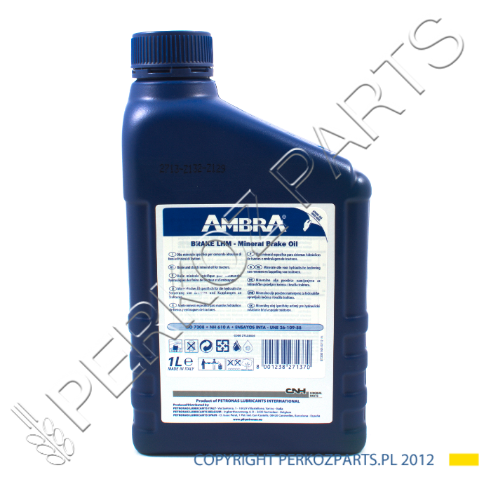 Тормозная жидкость AMBRA BRAKE LHM, 1 л