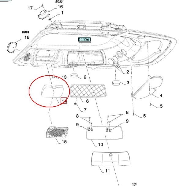 ФИЛЬТР ДЛЯ КАБИНЫ NEW HOLLAND CASE 84607214