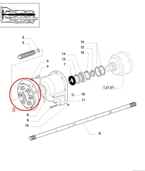 АМОРТИЗИРУЮЩИЙ ДИСК СЦЕПЛЕНИЯ NEW HOLLAND CASE 5187958